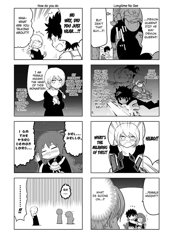 Maoyuu 4-Koma: Youre Horrible, Maou-sama! Chapter 3 4